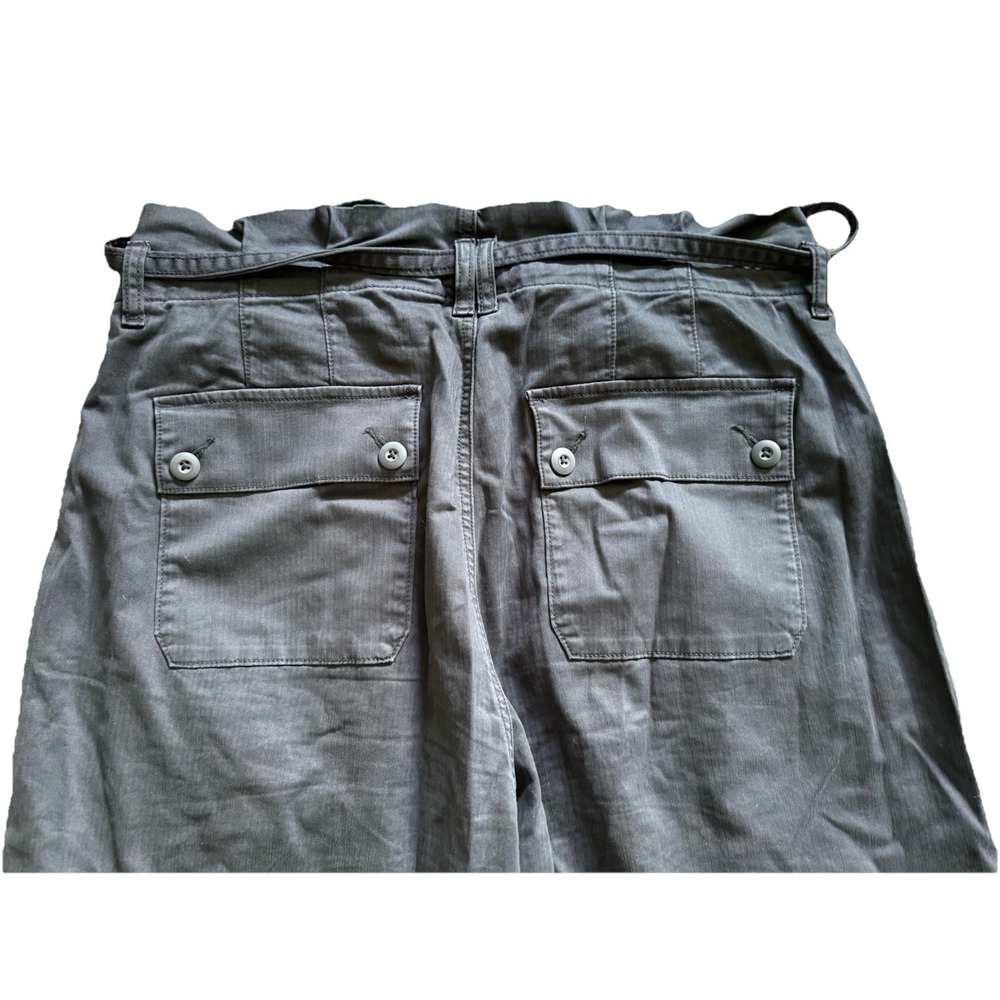 American Eagle Outfitters Paper Bag Crop Pants Size 10 Regular - Picture 6 of 8